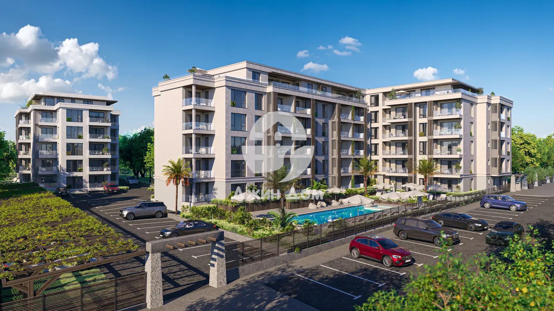 Двустайни апартаменти в к-с „Парадайз Резиденс“, гр. Несебър - 0