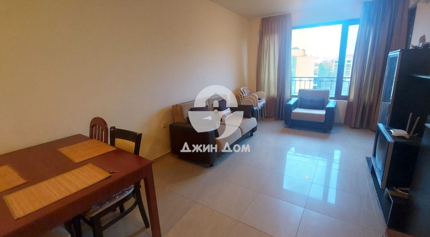 Просторен обзаведен двустаен апартамент в к-с „Сънфлауър“,Слънчев бряг - 0