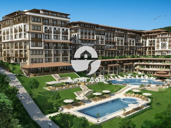 Четиристайни апартаменти с ГЛЕДКА МОРЕ в к-с Етъра 4, гр. Свети Влас - 0