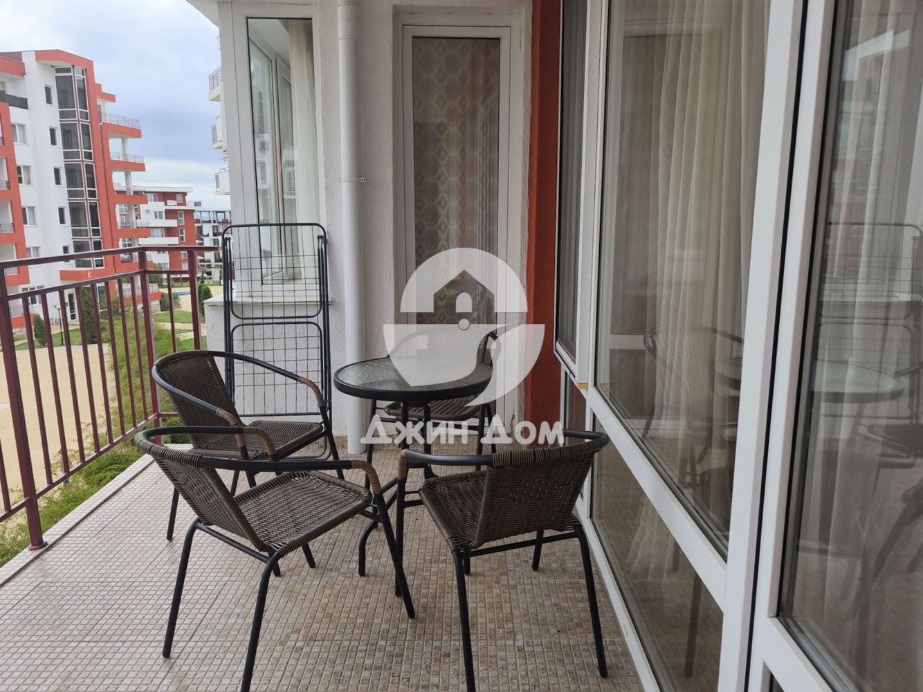 Тристаен с ГЛЕДКА МОРЕ в к-с „Марина Вю Форт Бийч“, к.к. Елените - 0