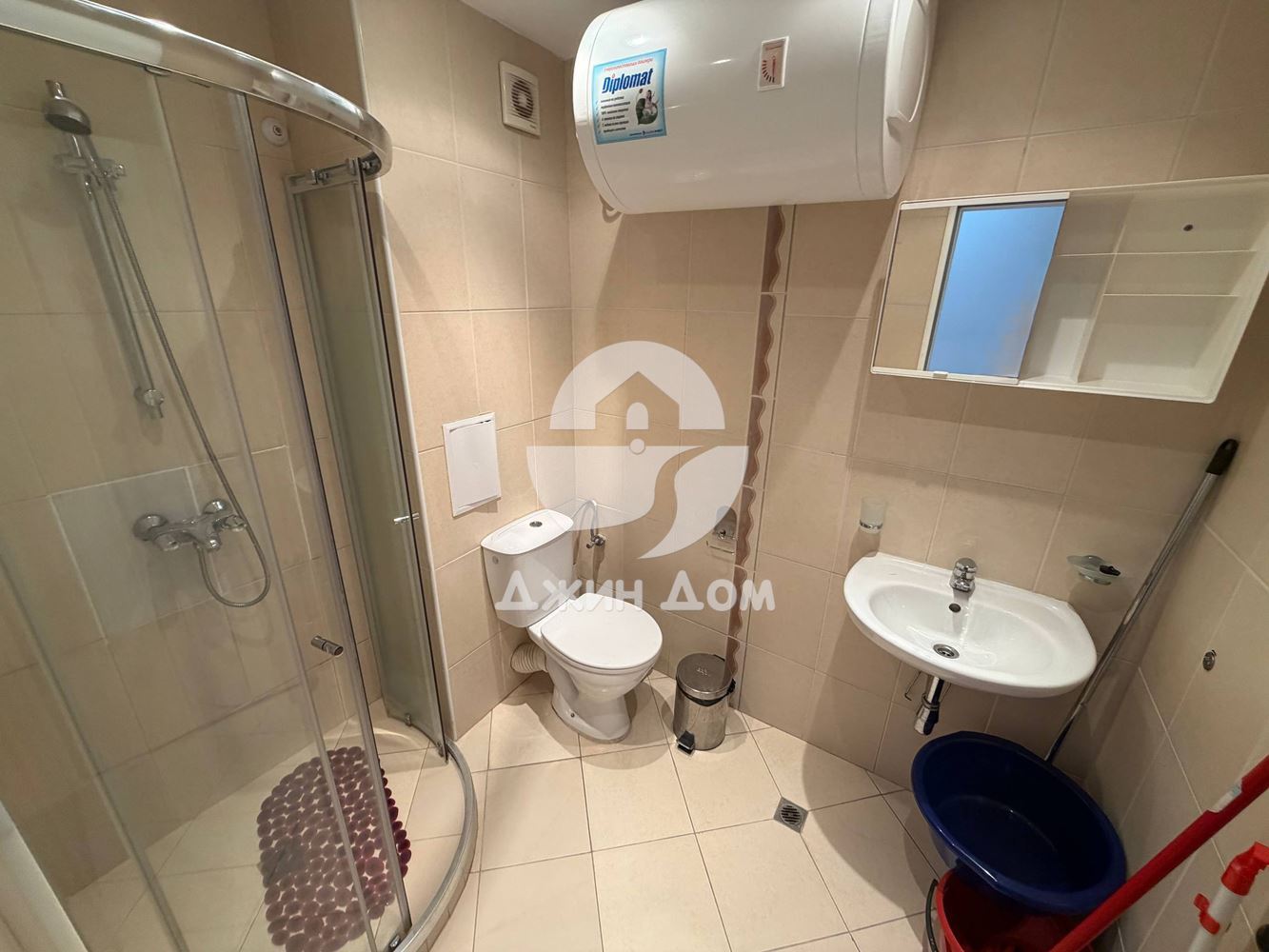 Тристаен апартамент на ПЪРВА ЛИНИЯ в к-с „Мидия“, гр. Ахелой - 0