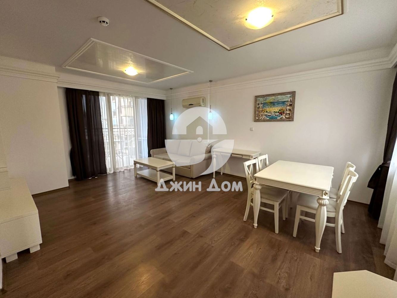 Двустаен апартамент с ПАНОРАМА МОРЕ в к-с Голдън Рейнбоу, Слънчев бряг - 0