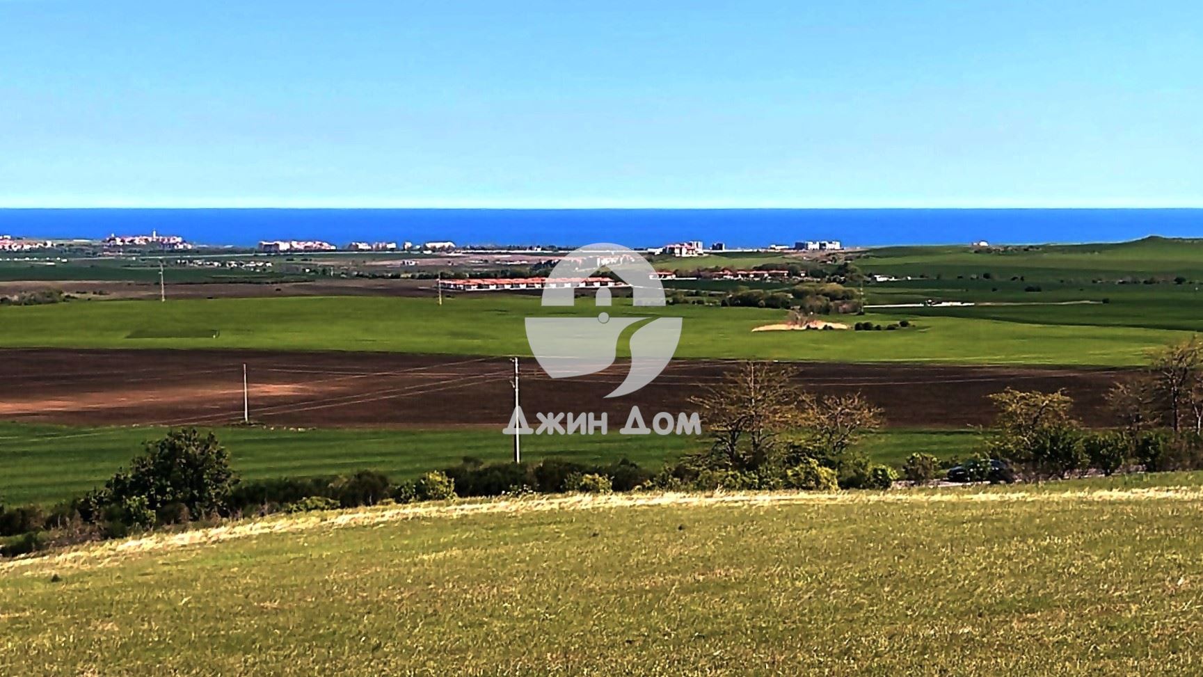 Поземлен имот с ПАНОРАМА МОРЕ в гр. Каблешково - 0