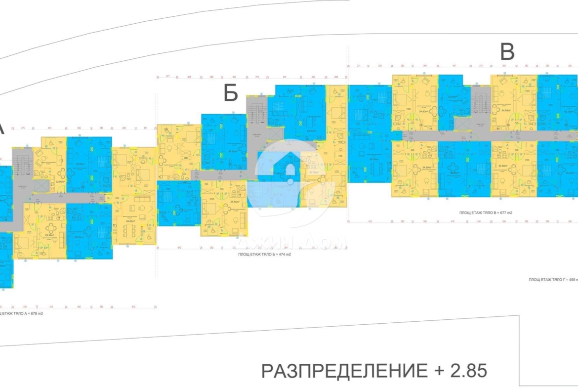 Едностаен апартамент в жилищна сграда БЕЗ ТАКСА в гр. Бургас - 0