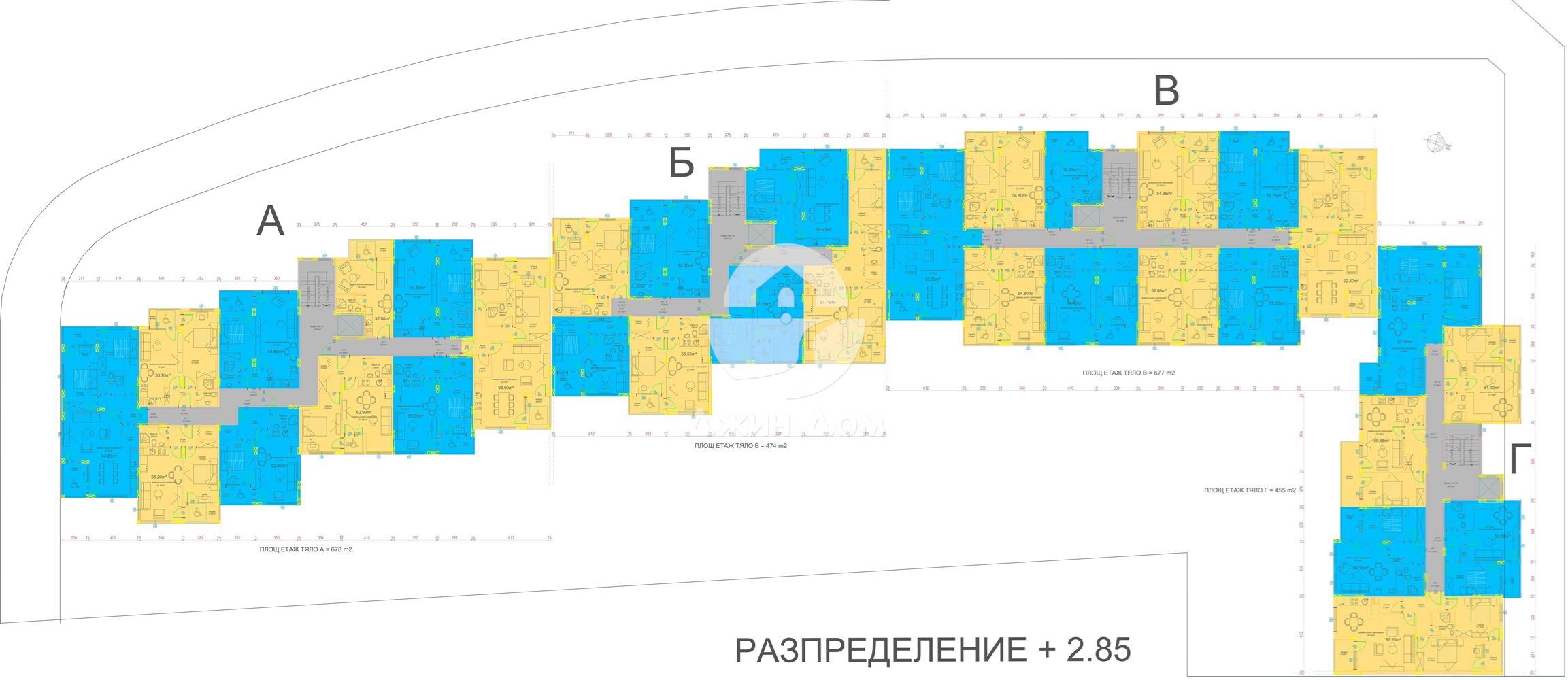 Едностаен апартамент в жилищна сграда БЕЗ ТАКСА в гр. Бургас - 0