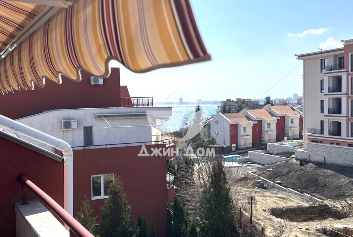Двустаен апартамент с ГЛЕДКА МОРЕ в к-с “Грийн Форт”, к.к Слънчев бряг - 0