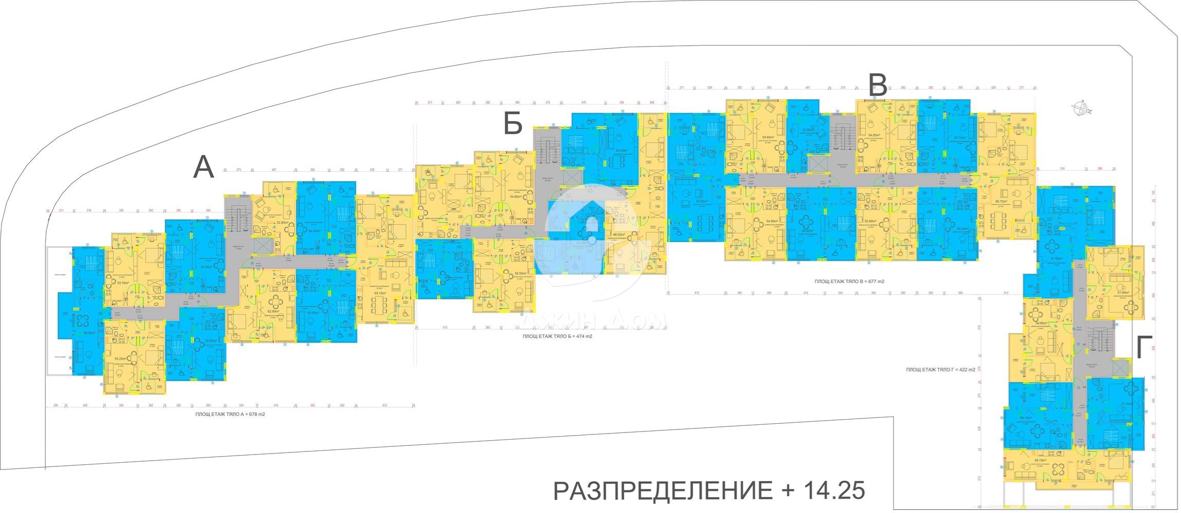 Едностаен апартамент в жилищна сграда БЕЗ ТАКСА в гр. Бургас - 0