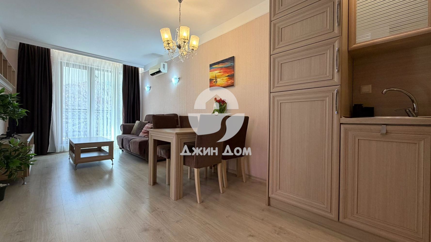 Тристаен апартамент в к-с „Хармони 3“, к.к. Слънчев бряг - 0