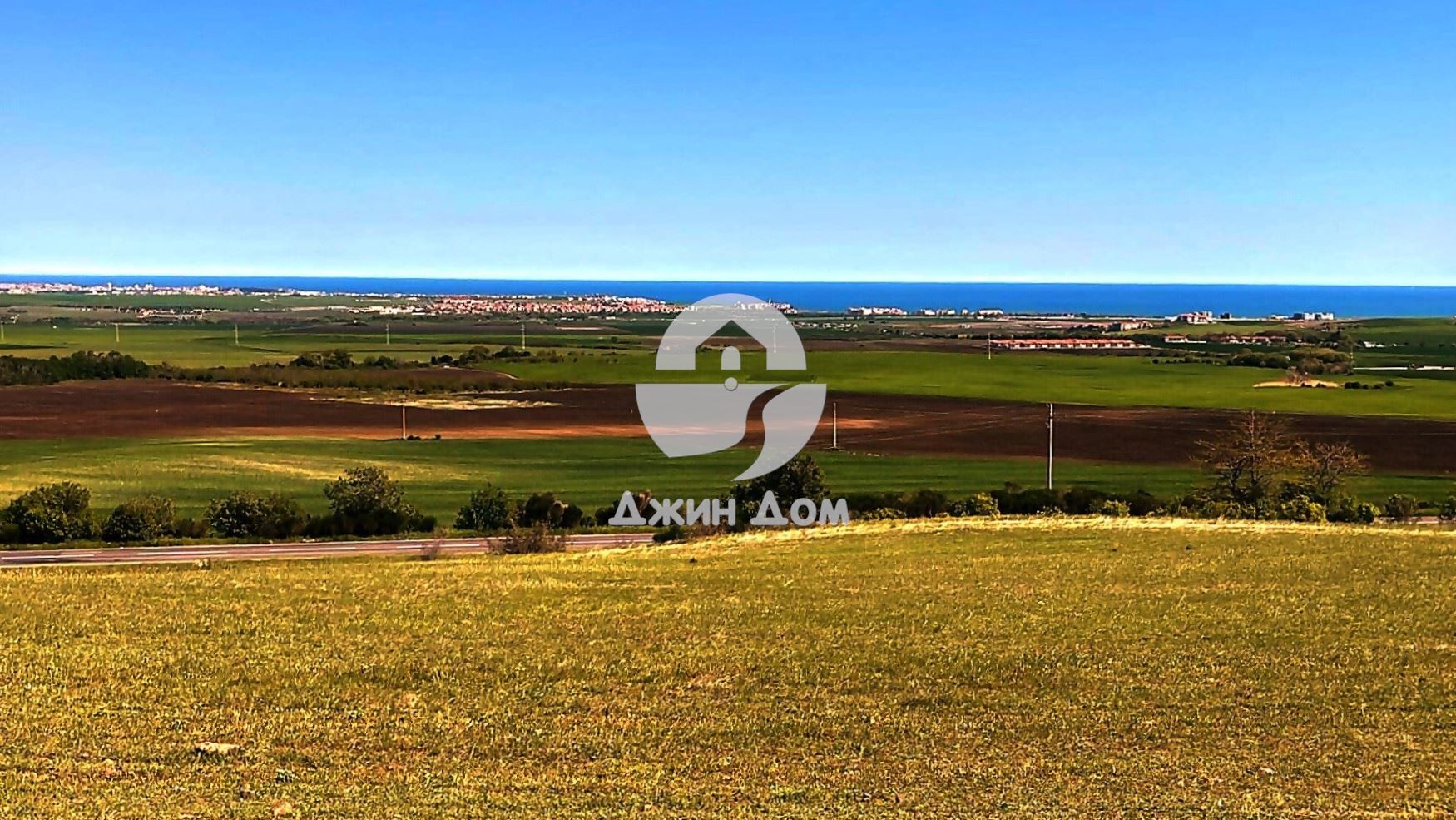 Поземлен имот с ПАНОРАМА МОРЕ в гр. Каблешково - 0